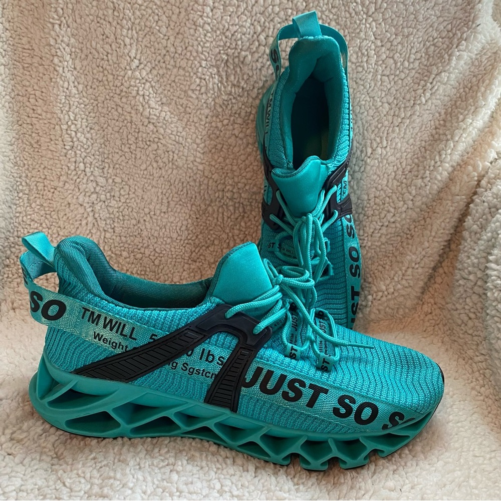 Lake Blue JUST SO Sneakers size 44 - with Dynamic Design and Breathable Upper
